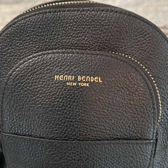 HENRI BENDEL Mini Pebbled Leather Influencer Convertible Iconic Backpack… - Picture 3 of 11